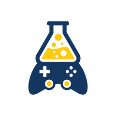 Lab Game Logo Icon Design