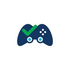 Check Game Logo Icon Design