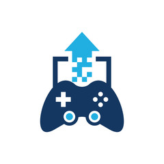 Upload Game Logo Icon Design