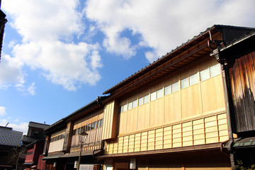 Fototapeta premium Higashi Chaya, a kind of old town of Kanazawa which also popular as Geisha district