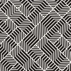 Vector seamless lattice pattern. Modern stylish texture with monochrome trellis. Repeating geometric grid. Simple design background...