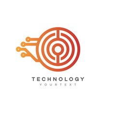 technology logo design