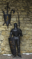 średniowieczny rycerz 