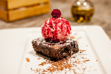 chocolate cake dessert