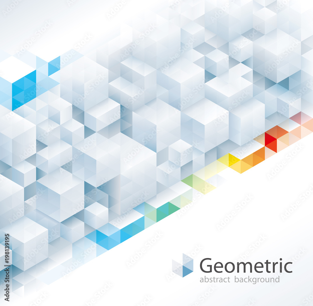 Poster geometric pattern abstract modern urban background.