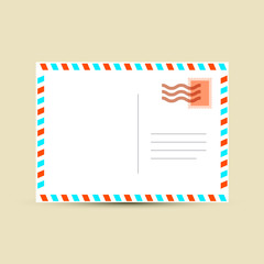 Letter Icon - Vector Paper Post Symbol