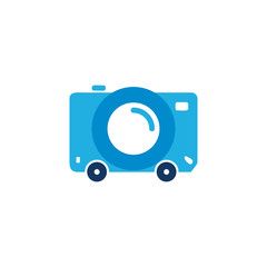 Delivery Camera Logo Icon Design