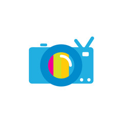 Graph Camera Logo Icon Design