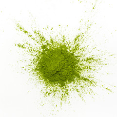 Green matcha tea powder © happy_lark