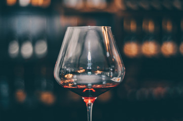 Taste Red Wine Glass - Close Up view