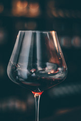 Taste Red Wine Glass - Close Up view