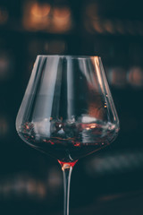 Taste Red Wine Glass - Close Up view