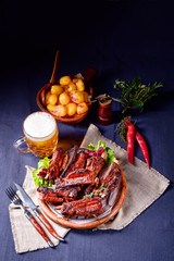 Delightful BBQ Spareribs from the Smoker