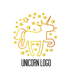 unicorn logo icon