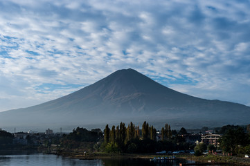 Mt Fuji in the morning 
