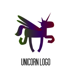 unicorn logo icon