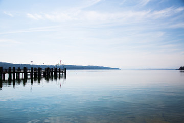 Naklejka premium Starnberger See im Frühling
