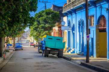 street in a provincial town, Cuba