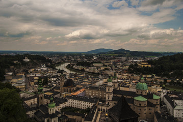 Fototapeta premium Salisburgo città