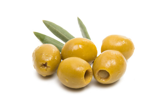 Olives Isolated