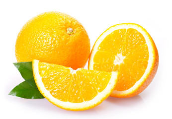 Fresh orange fruit
