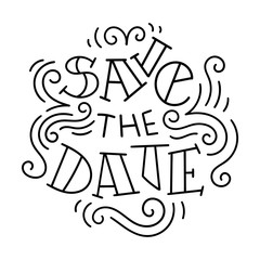 Hand drawn modern image with hand-lettering and decoration elements. Inspirational quote. Illustration for prints on t-shirts and bags, posters, cards.