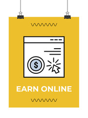 earn online icon