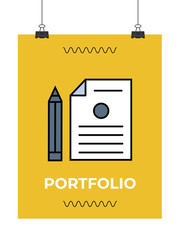 business portfolio icon