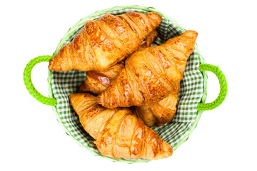 Fresh butter croissants
