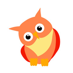owl character, cartoon