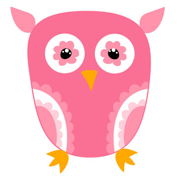 owl character, cartoon