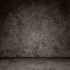 Designed grunge texture. Wall and floor interior background