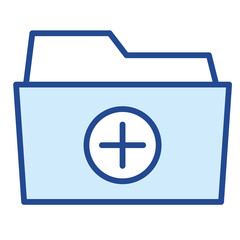 Obraz premium Krankenakte Vector Icon