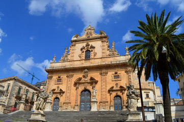 Duomo di San Pietro Modica, Ragusa, Sicily, Italy