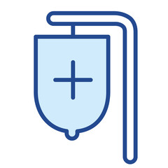 Obraz premium Infusion Vector Icon