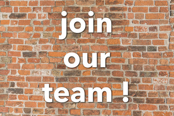 Fototapeta na wymiar We want you! We are hiring! Join our team!