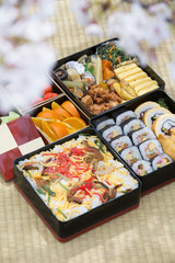 お花見弁当
