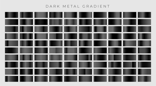 big set of dark or black gradients set