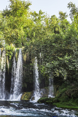 Waterfall Duden at Antalya Turkey - nature travel background