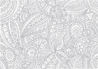 Abstract outline pattern