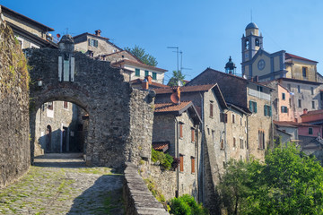 Mulazzo, old village in Lunigiana