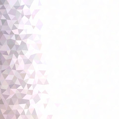 Retro geometric gradient triangle background - vector graphic
