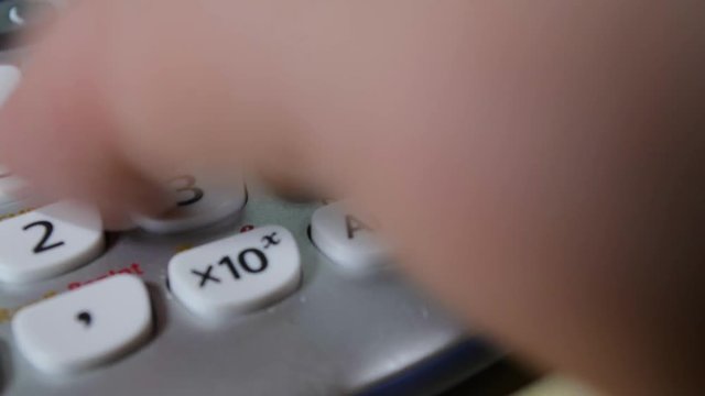 Benutzung eines Taschenrechners