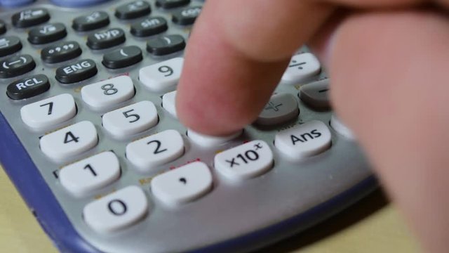 Benutzung eines Taschenrechners