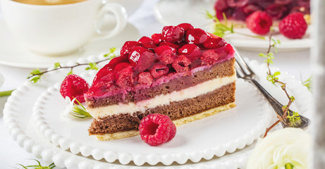 Sommerliche Kuchen mit frischen Beeren 