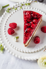 Sommerliche Kuchen mit frischen Beeren 