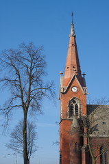 Obraz premium Church of Saint Francis and Victor in Ostrava