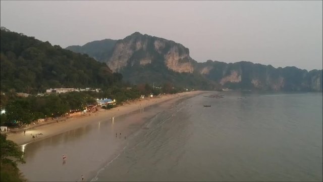 Bice view at Ao Nang Beach Thailand Drone HD
