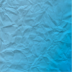 Obraz premium Vector texture of crumpled paper. Background paper. Textured wallpaper. Color blue. Use for antique, retro, vintage, old, rustic style too. Eps 10