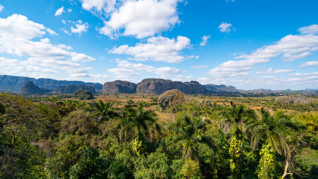 Panorama von Vinales Tal in Pinar del Rio
